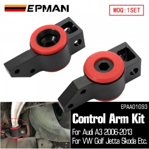 EPMAN Polyurethane Front Lower Control Arm Bracket + Bushing For VW Golf Jetta Audi A3 EPAA01G93