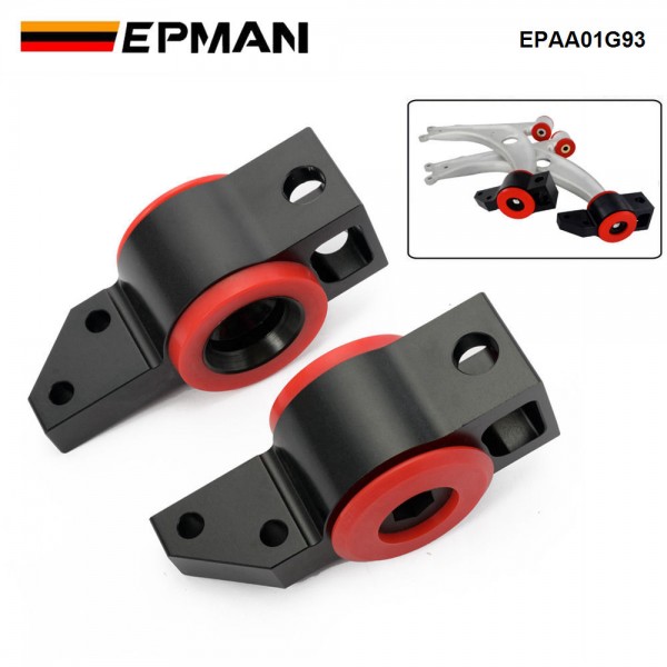 EPMAN Polyurethane Front Lower Control Arm Bracket + Bushing For VW Golf Jetta Audi A3 EPAA01G93