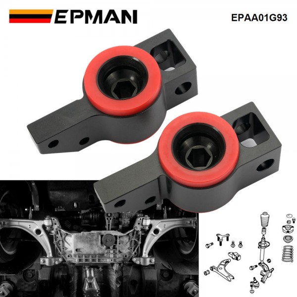 EPMAN Polyurethane Front Lower Control Arm Bracket + Bushing For VW Golf Jetta Audi A3 EPAA01G93