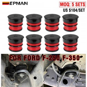 EPMAN Silicone Body Mount Kit for 2008-2016 Ford F-250 F-350 Crew Cab Superior Silicone Cab Mount EPAA23G01