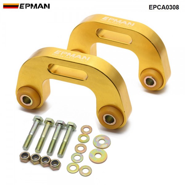 EPMAN Rear Anti Roll Sway Stabilizer Bar End Link Rear Sway Bar fit 2002-2007 Subaru Impreza EPCA0308