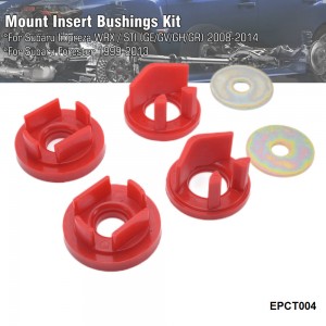 EPMAN Rear Differential Mount Suspension JDM Polyurethane Insert Bushing For Subaru WRX STI 08-14 EPCT004