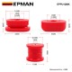 EPMAN Polyurethane Front Engine Mount Dog Bone Bushing Fit for VW Golf Jetta MK4 For Audi A3 A4 86-13 Engine Motor EPPU12MK