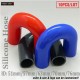 TANSKY 10PCS/LOT Silicone 180 Degree U Bend Elbow Coupler Hose High Temp 4-ply Reinforced Radiator Hose 51mm 57mm 63mm 70mm 76mm