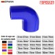 TANSKY 10PCS/LOT  Universal Silicone 90 degree Reducer Connector Elbow Coupler Air Intake Hose Intercooler Piping Radiator Hose