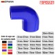 TANSKY 10PCS/LOT  Universal Silicone 90 degree Reducer Connector Elbow Coupler Air Intake Hose Intercooler Piping Radiator Hose