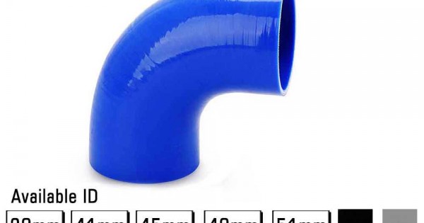 VIBRANT 3" 3.0" 3 INCH 90 DEGREE 90 ° ELBOW BEND SILICONE HOSE 4-PLY 8" LENGTH E - Foto 7