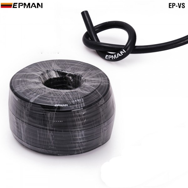 TANSKY 50 Meter/Roll Black SIlicone Vacuum Hose Tubing SIlicone Pipe ID 3mm 4mm 5mm 6mm 7mm 8mm 9mm 10mm 11mm Vacuum Silicone Tube